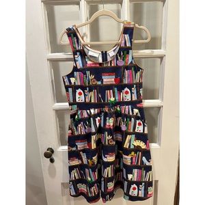 Loungefly Stitch Shoppe Disney Princess Books Olivia Dress Medium